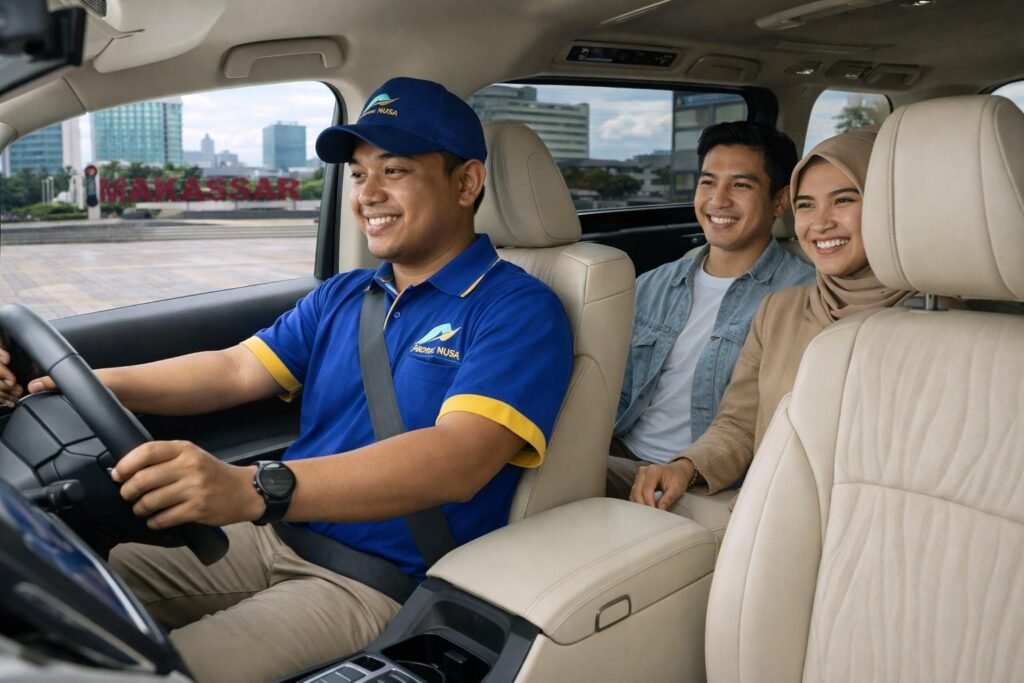 rental alphard makassar plus driver