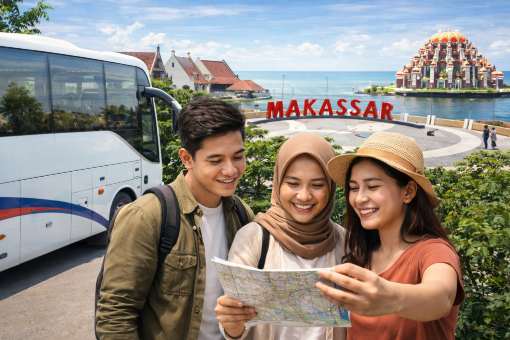 Cara mengatur destinasi wisata